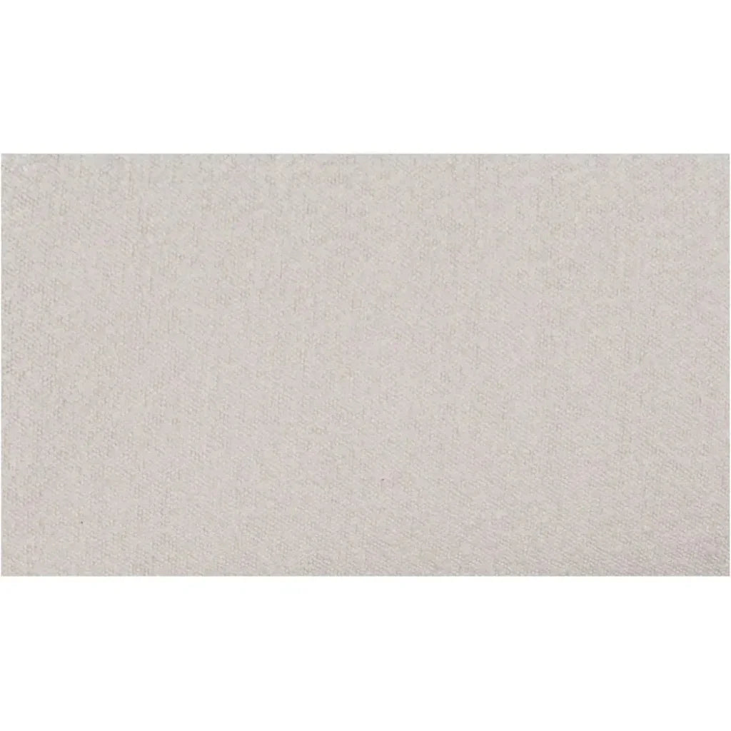 Colin Ivory Off White Velvet Bed Frame - LOOMLAN - Moe's Home - Beds