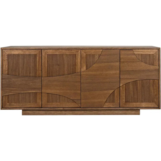 Collage Wood Sideboard - LOOMLAN - Noir - Sideboards