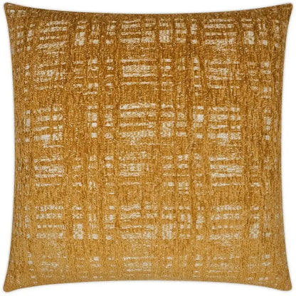 Collateral Golden Textured Yellow Large Throw Pillow - LOOMLAN - D.V. Kap - Throw Pillows