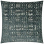 Collateral Iron Textured Slate Blue Large Throw Pillow - LOOMLAN - D.V. Kap - Throw Pillows