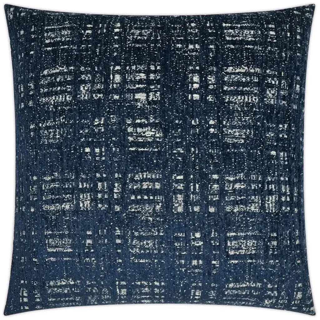 Collateral Navy Textured Navy Large Throw Pillow Insert - LOOMLAN - D.V. Kap - Throw Pillows