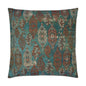 Collette Handmade Teal Throw Pillow - LOOMLAN - D.V. Kap - Throw Pillows