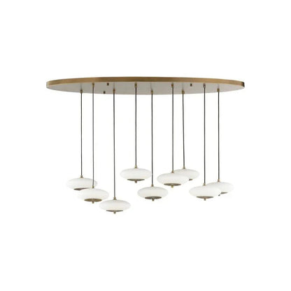 Collier Adjustable Height Chandelier - LOOMLAN - Wildwood - Chandeliers