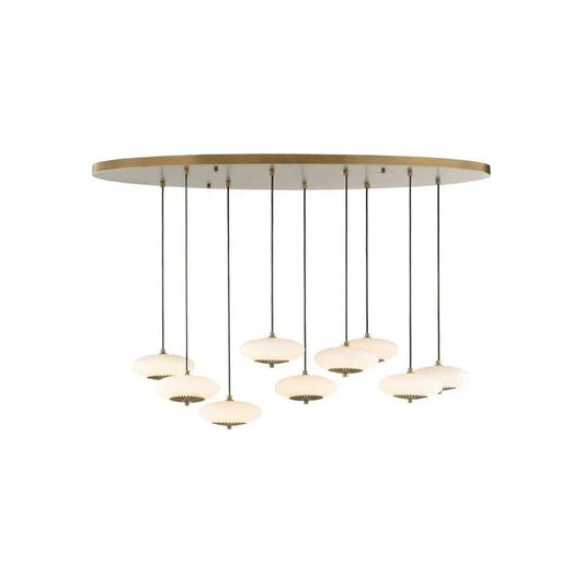 Collier Adjustable Height Chandelier - LOOMLAN - Wildwood - Chandeliers