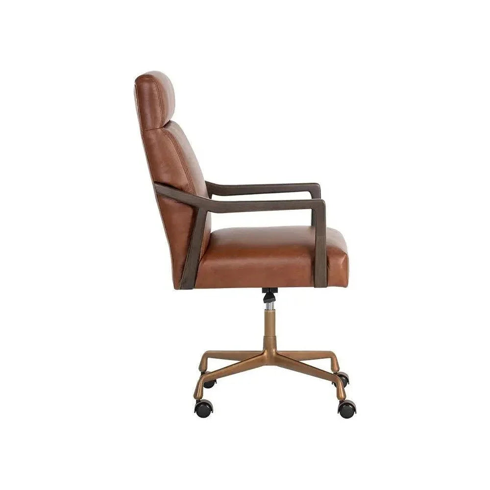 Collin Modern Office Armchair-Office Chairs-SUNPAN-LOOMLAN