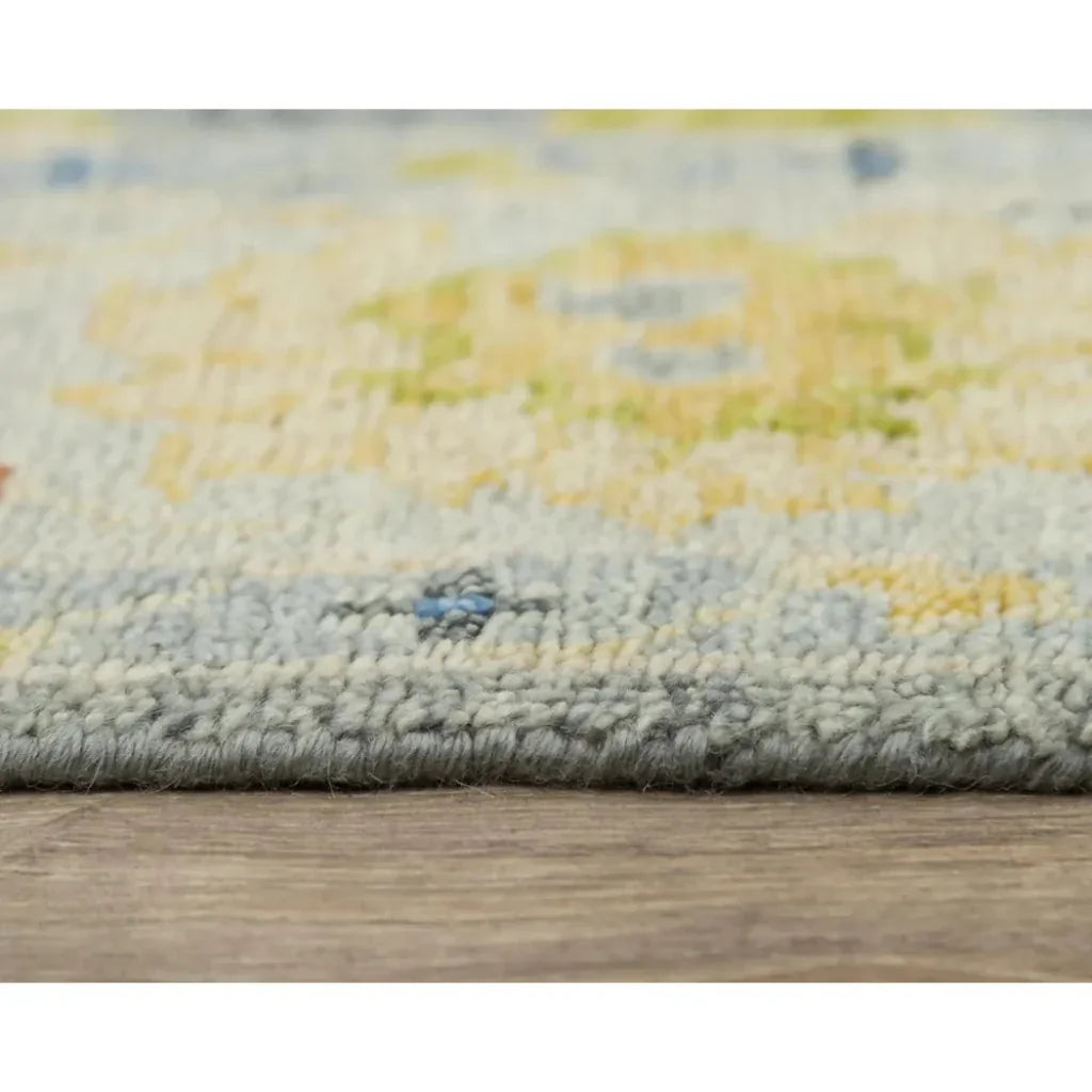 Colm Floral Gray Large Area Rugs For Living Room - LOOMLAN - LOOMLAN - Area Rugs