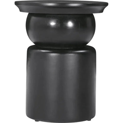 Colombo Side Table Black - LOOMLAN - Zuo Modern - Side Tables