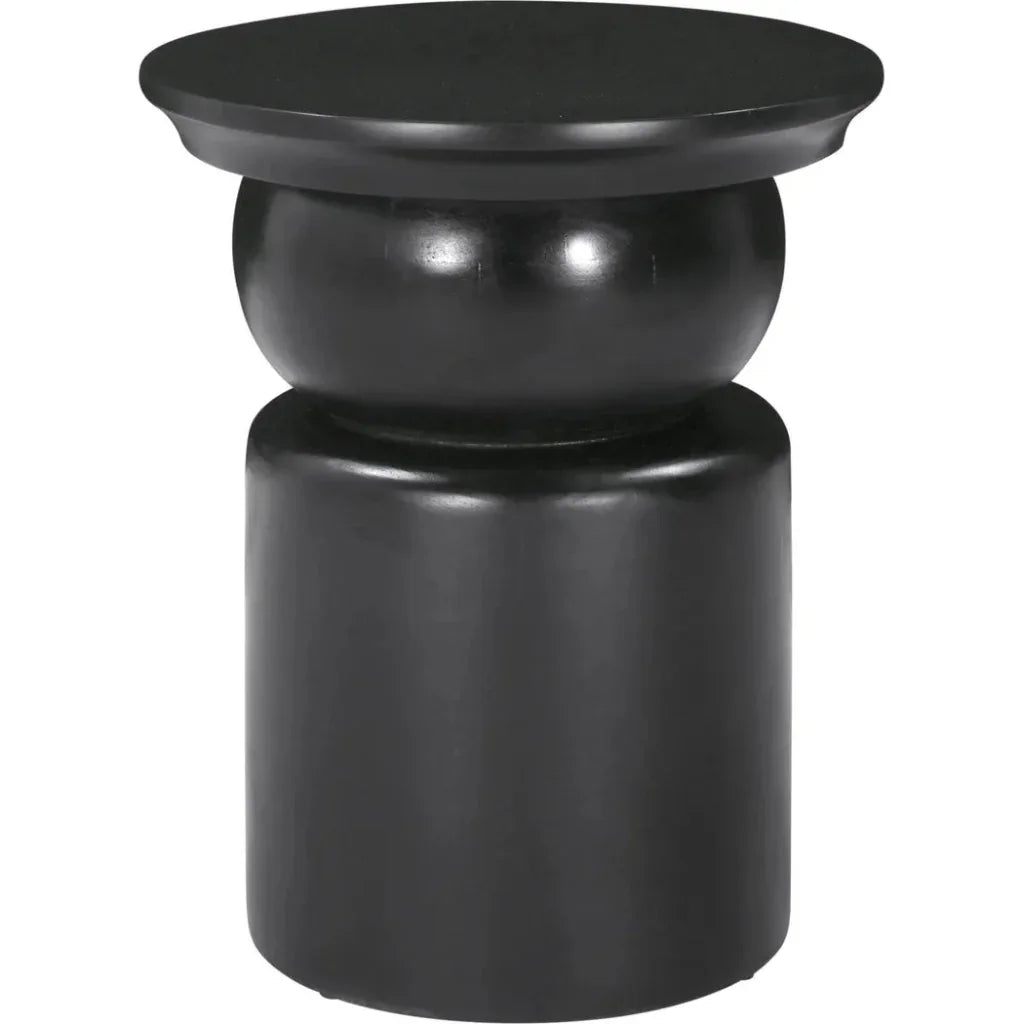 Colombo Side Table Black - LOOMLAN - Zuo Modern - Side Tables