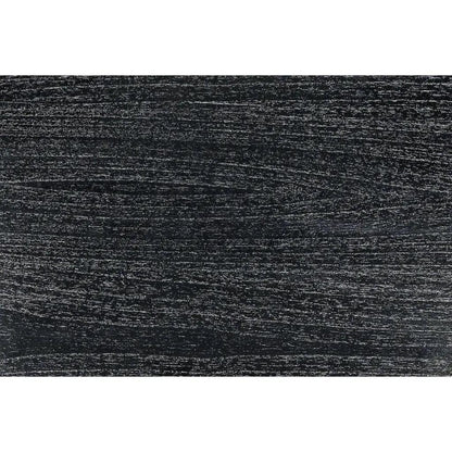 Colonial Bamboo Wood Black Arm Chair - LOOMLAN - Noir - Accent Chairs