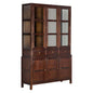 Colonial Wooden And Glass Hutch