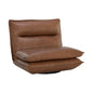 Colson Leather Swivel Armless Chair-Lounge Chairs-SUNPAN-LOOMLAN