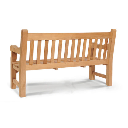 Colton 2-Person Teak Outdoor Bench-Outdoor Benches-HiTeak-LOOMLAN