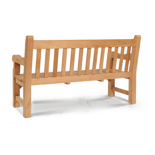Colton 2-Person Teak Outdoor Bench-Outdoor Benches-HiTeak-LOOMLAN