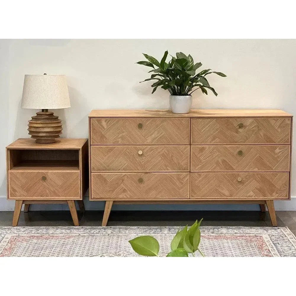 Colton Dresser 6 Drawer - LOOMLAN - LH Imports - Dressers