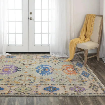 Colv Floral Gray Large Area Rugs For Living Room - LOOMLAN - LOOMLAN - Area Rugs