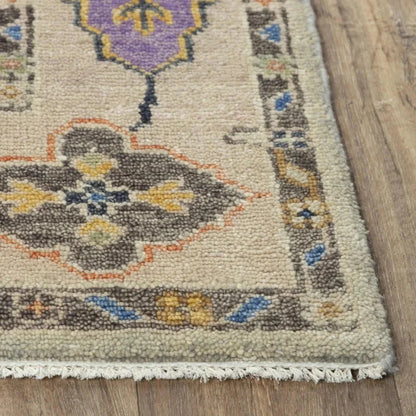 Colv Floral Gray Large Area Rugs For Living Room - LOOMLAN - LOOMLAN - Area Rugs