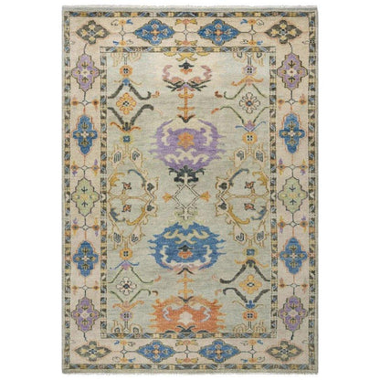 Colv Floral Gray Large Area Rugs For Living Room - LOOMLAN - LOOMLAN - Area Rugs