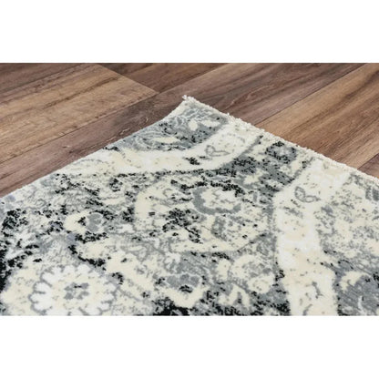 Coly Floral White Large Area Rugs For Living Room - LOOMLAN - LOOMLAN - Area Rugs