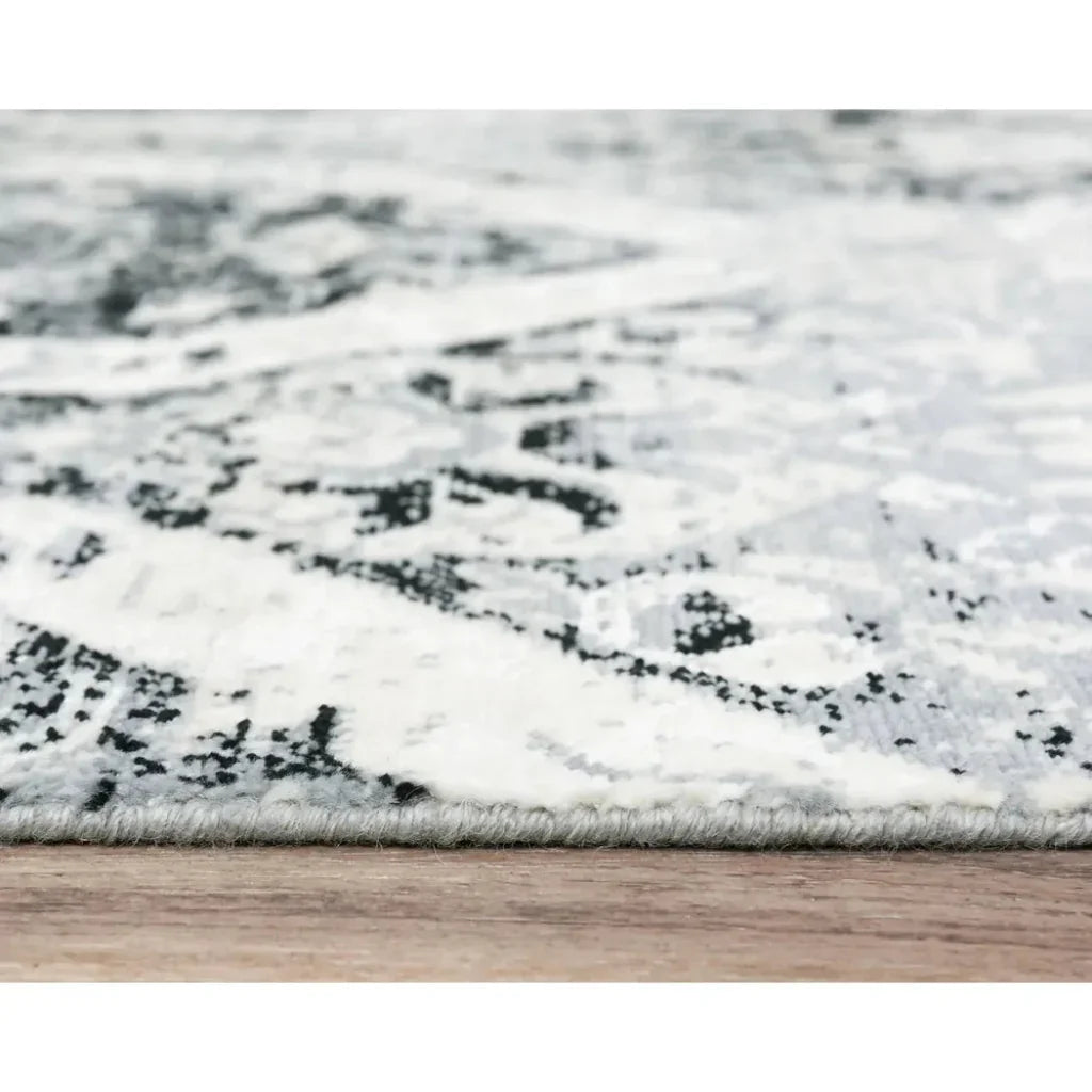 Coly Floral White Large Area Rugs For Living Room - LOOMLAN - LOOMLAN - Area Rugs