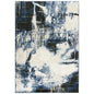 Come Abstract Blue Kitchen Hallway Runner Rug - LOOMLAN - LOOMLAN - Area Rugs