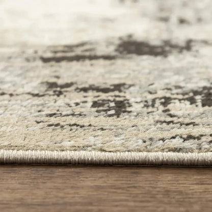 Comm Abstract Gray Kitchen Hallway Runner Rug - LOOMLAN - LOOMLAN - Area Rugs