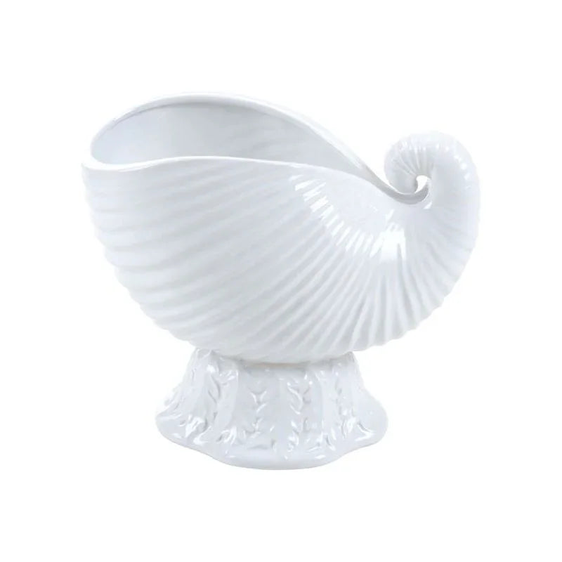 Concha Nautilus Shaped Unique Cachepot - LOOMLAN - Wildwood - Planters