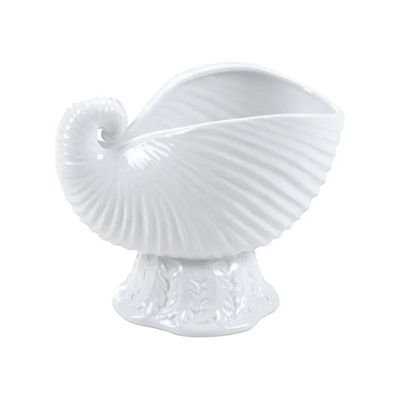 Concha Nautilus Shaped Unique Cachepot - LOOMLAN - Wildwood - Planters