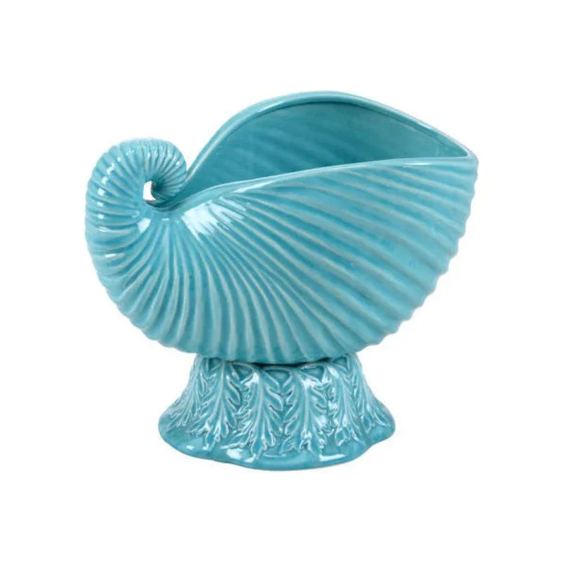 Concha Nautilus Shaped Unique Cachepot - LOOMLAN - Wildwood - Planters