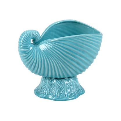 Concha Nautilus Shaped Unique Cachepot - LOOMLAN - Wildwood - Planters