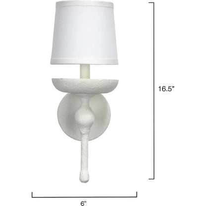 Concord Plaster Coated Wall Sconce