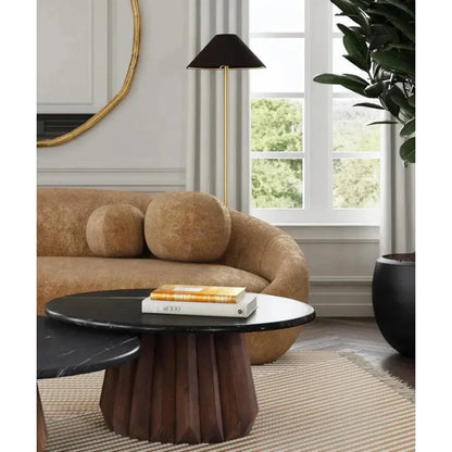 Cone Shaped Modern Floor Lamp-Floor Lamps-Bassett Mirror-LOOMLAN