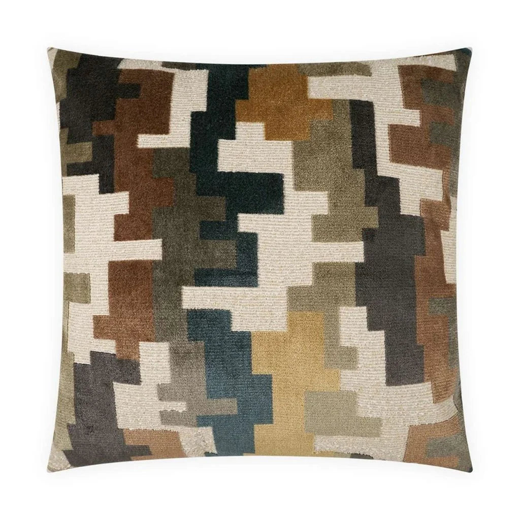 Connect Handmade Cotton Throw Pillow - LOOMLAN - D.V. Kap - Throw Pillows