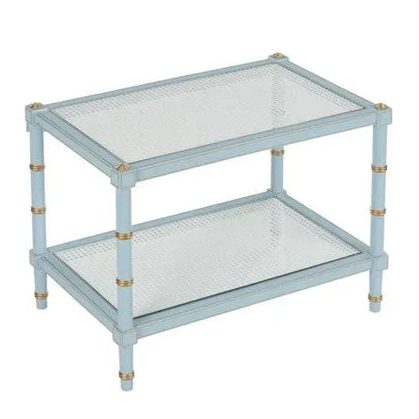 Conner Cane Bamboo - Inspired Legs Cocktail Table - LOOMLAN - Chelsea House - Coffee Tables