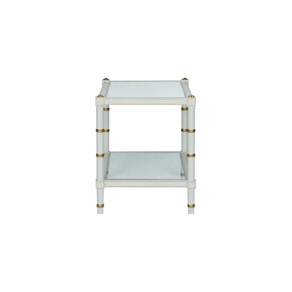 Conner Cane Bamboo - Inspired Legs Cocktail Table - LOOMLAN - Chelsea House - Coffee Tables