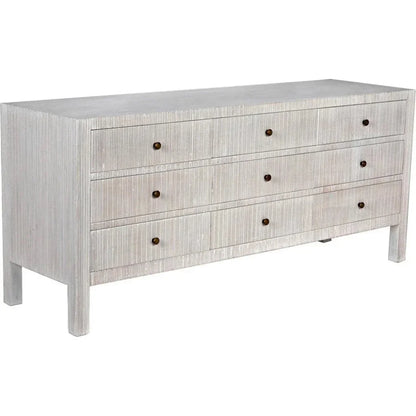 Conrad Nine Drawers Wood Dresser