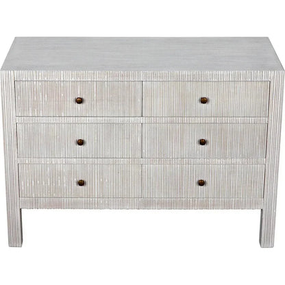Conrad Six Drawers Wood Dresser