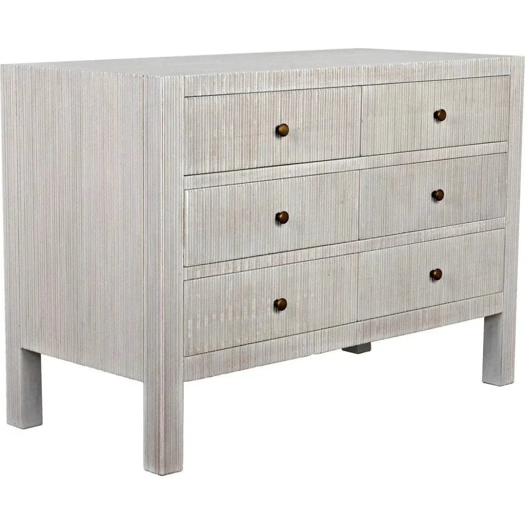 Conrad Six Drawers Wood Dresser