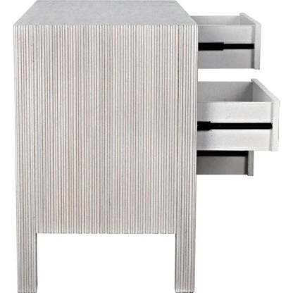 Conrad Six Drawers Wood Dresser