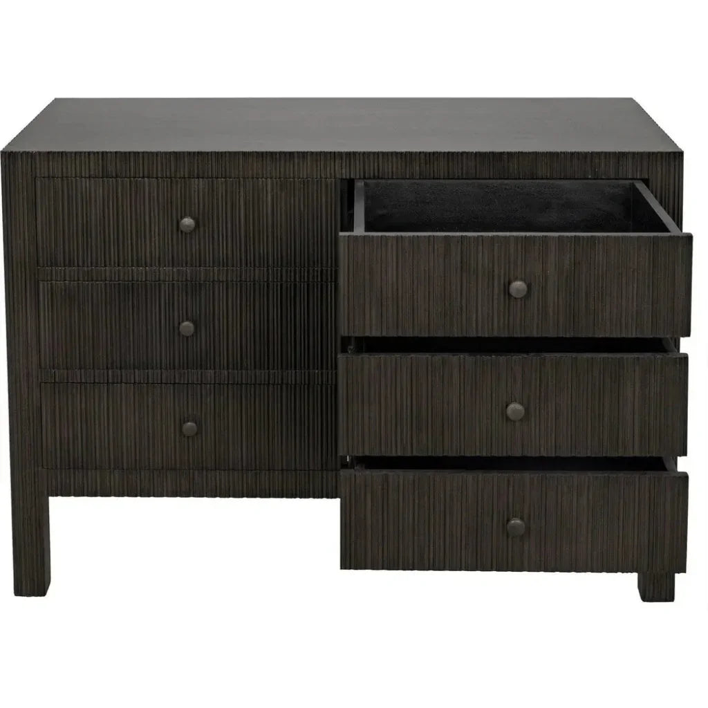 Conrad Six Drawers Wood Dresser