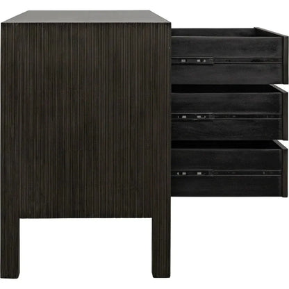 Conrad Six Drawers Wood Dresser