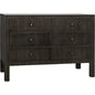 Conrad Six Drawers Wood Dresser