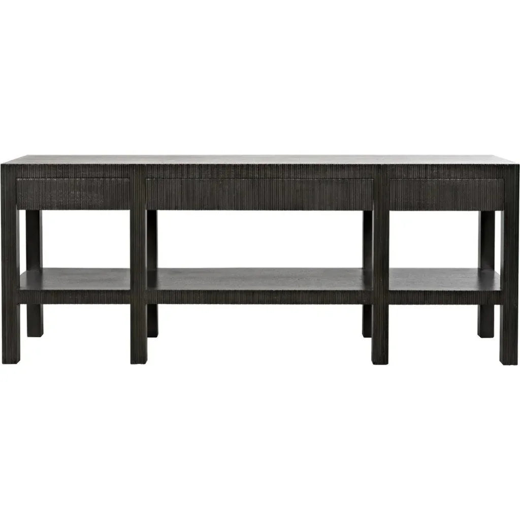 Conrad Wood Drawers Console Table