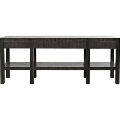 Conrad Wood Drawers Console Table