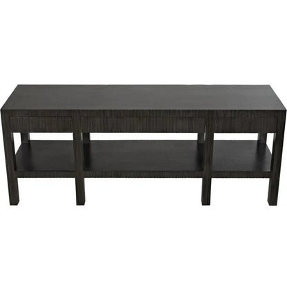 Conrad Wood Drawers Console Table