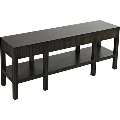 Conrad Wood Drawers Console Table