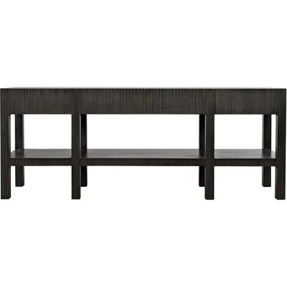Conrad Wood Drawers Console Table