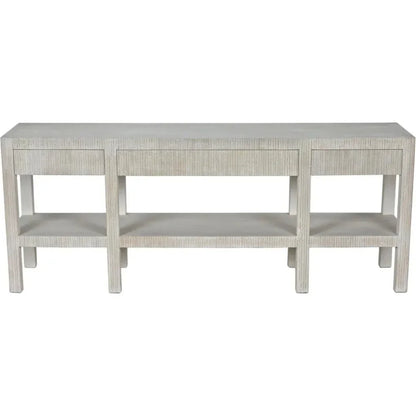 Conrad Wood Drawers Console Table