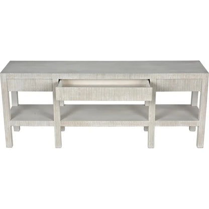 Conrad Wood Drawers Console Table