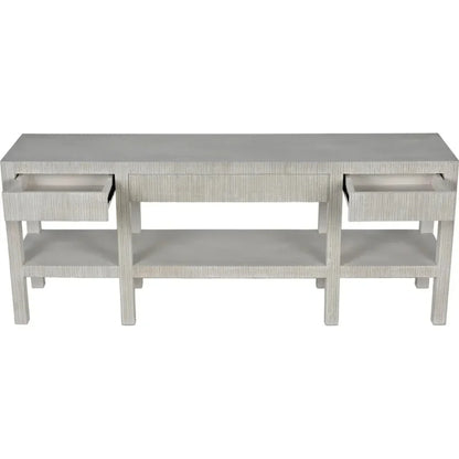 Conrad Wood Drawers Console Table