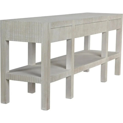 Conrad Wood Drawers Console Table